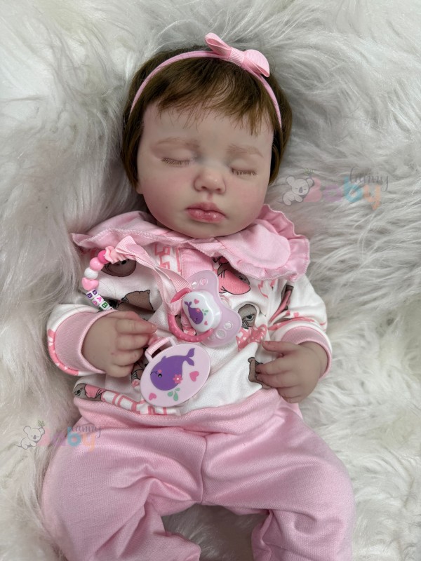 Bebê de Silicone Sólido Sofi - Kit Completo
