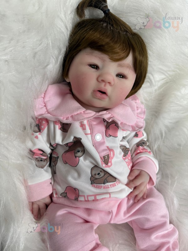 Bebê de Silicone Sólido Maitê - Kit Base