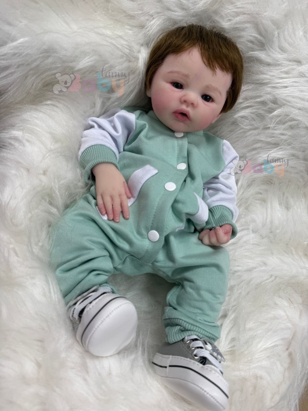 Bebê de Silicone Sólido Gael - Kit Completo