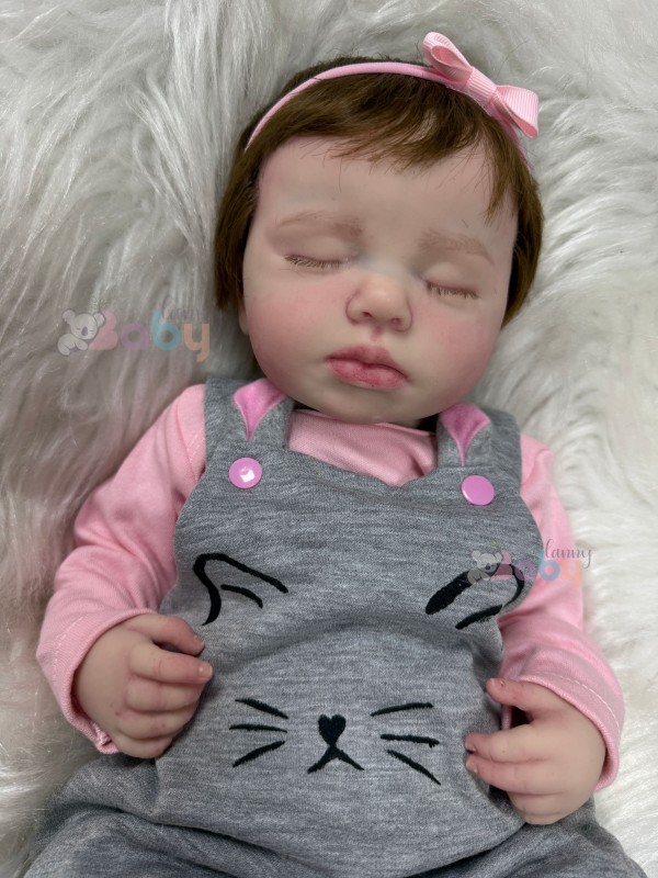 Bebê de Silicone Sólido Lara - Kit Completo