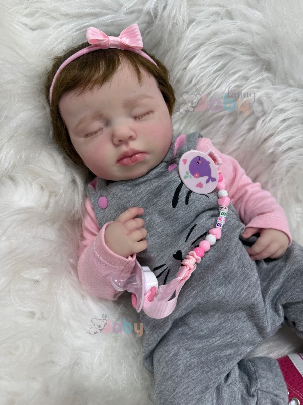 Bebê de Silicone Sólido Lara - Kit Completo