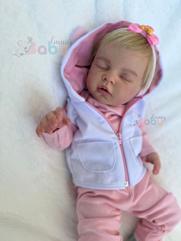 Bebê Noah Loira - Kit Completo